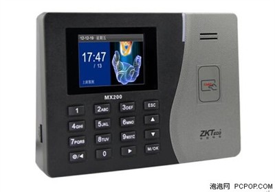 网络型射频卡考勤机 中控MX200仅299元
